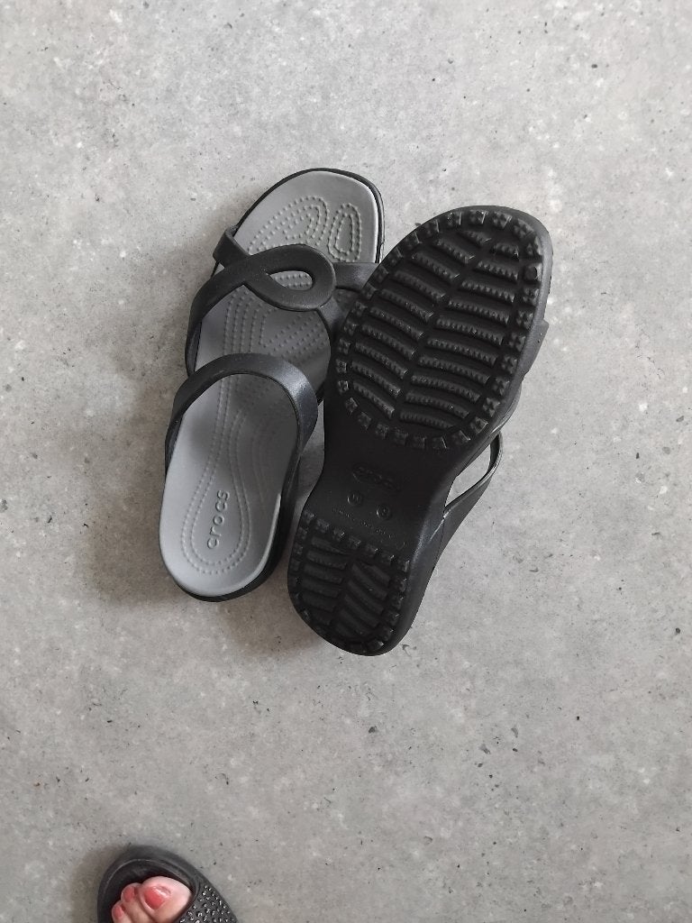 Crocs slippers, Zwart, Nieuw, Crocs, Ophalen