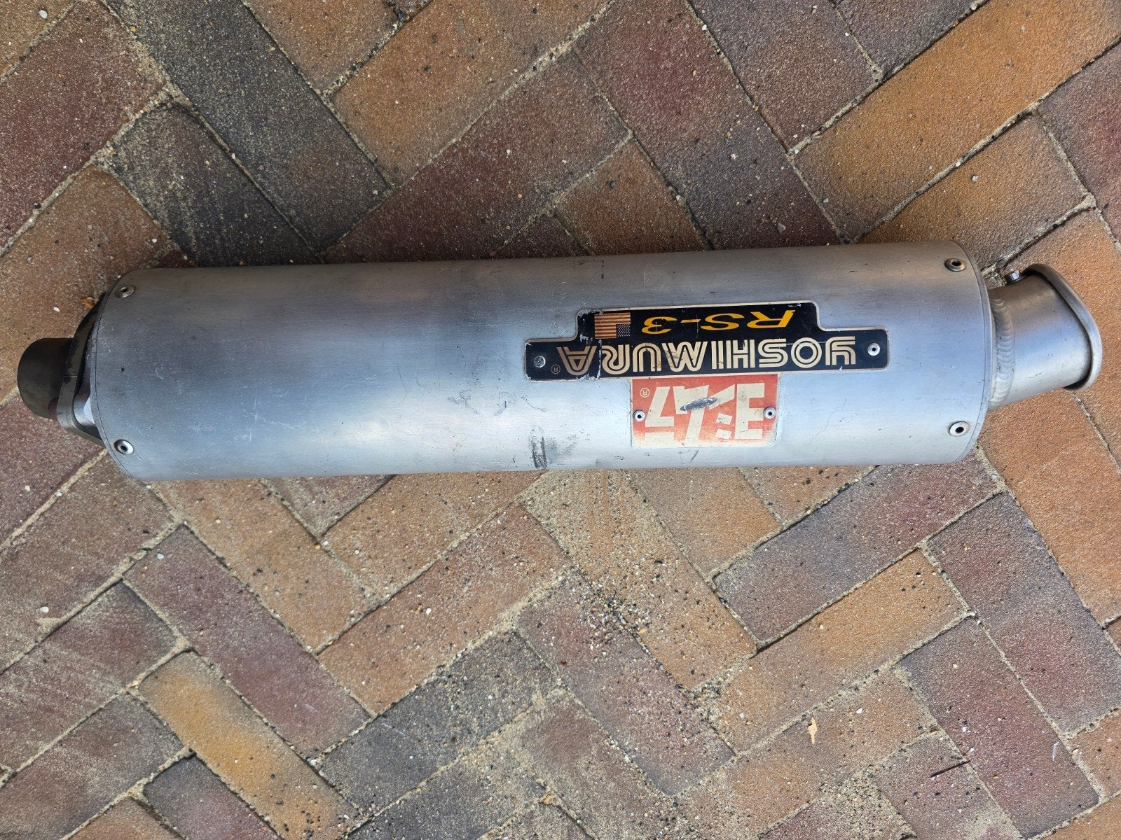 Originele Yoshimura RS-3 slip-on demper, Ophalen of Verzenden, Gebruikt