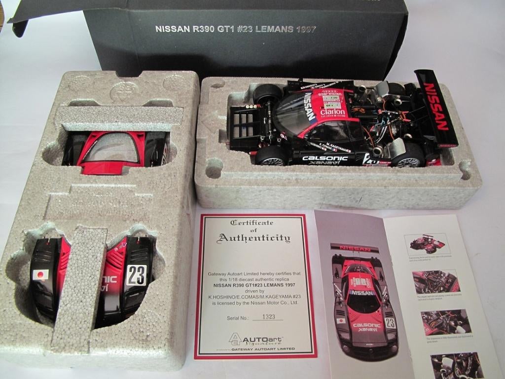 Nissan 390GT1 n23 Le Mans 1997 AUTOART 1/18 refcode : 89776, Verzenden, Nieuw, Auto, Autoart