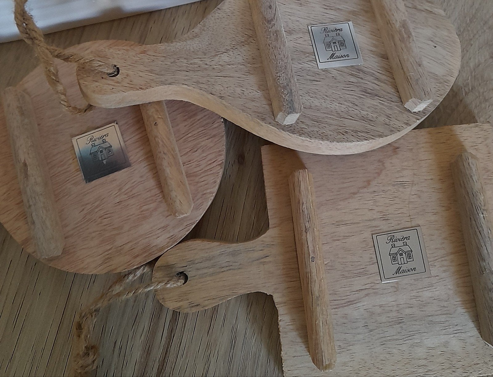 3 delig tapas plankjes setje riviera maison, Verzenden, Zo goed als nieuw