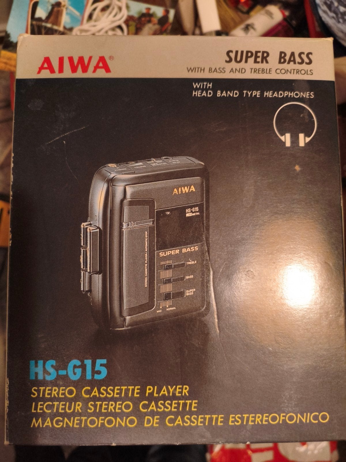 AIWA HS-G15 Stereo Cassette Player - Super Bass Walkman, Audio, Tv en Foto, Ophalen of Verzenden, Walkman