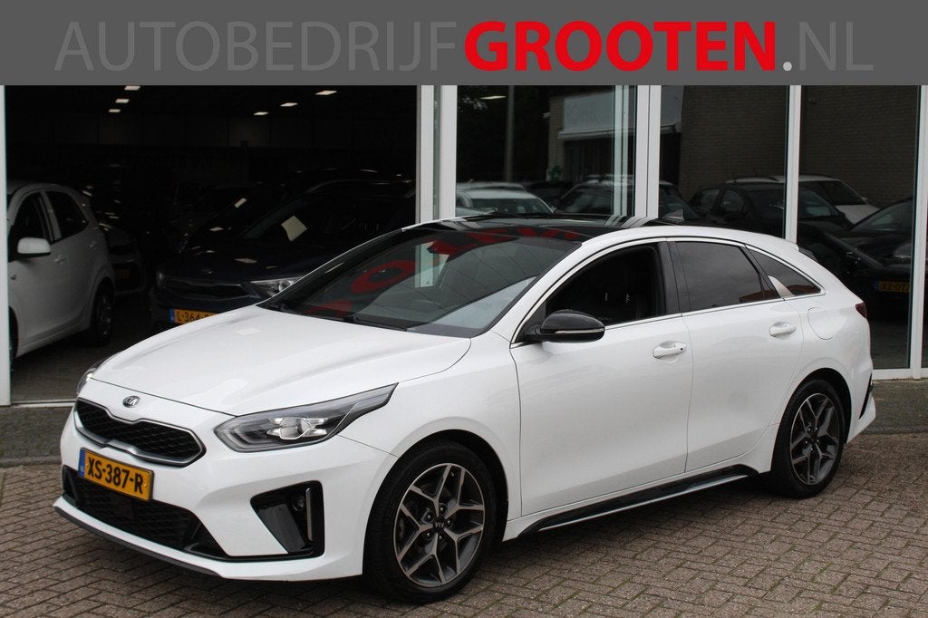 Kia ProCeed 1.0 T-GDI GT-Line Panorama (bj 2019), Auto's, Kia, Voorwielaandrijving, Gebruikt, Wit, Origineel Nederlands