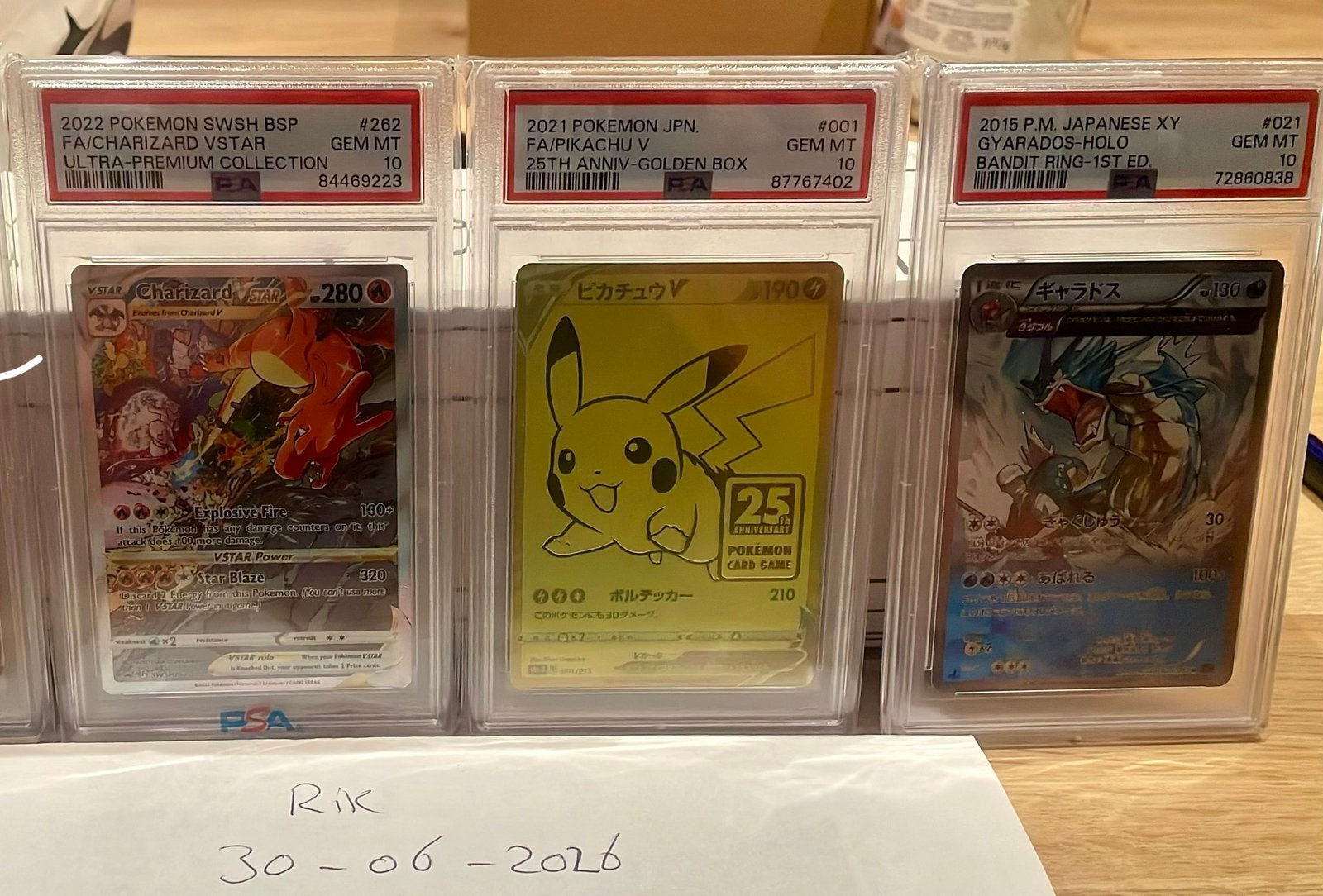 Diverse slabs, Foil, Meerdere kaarten, Ophalen of Verzenden, Zo goed als nieuw