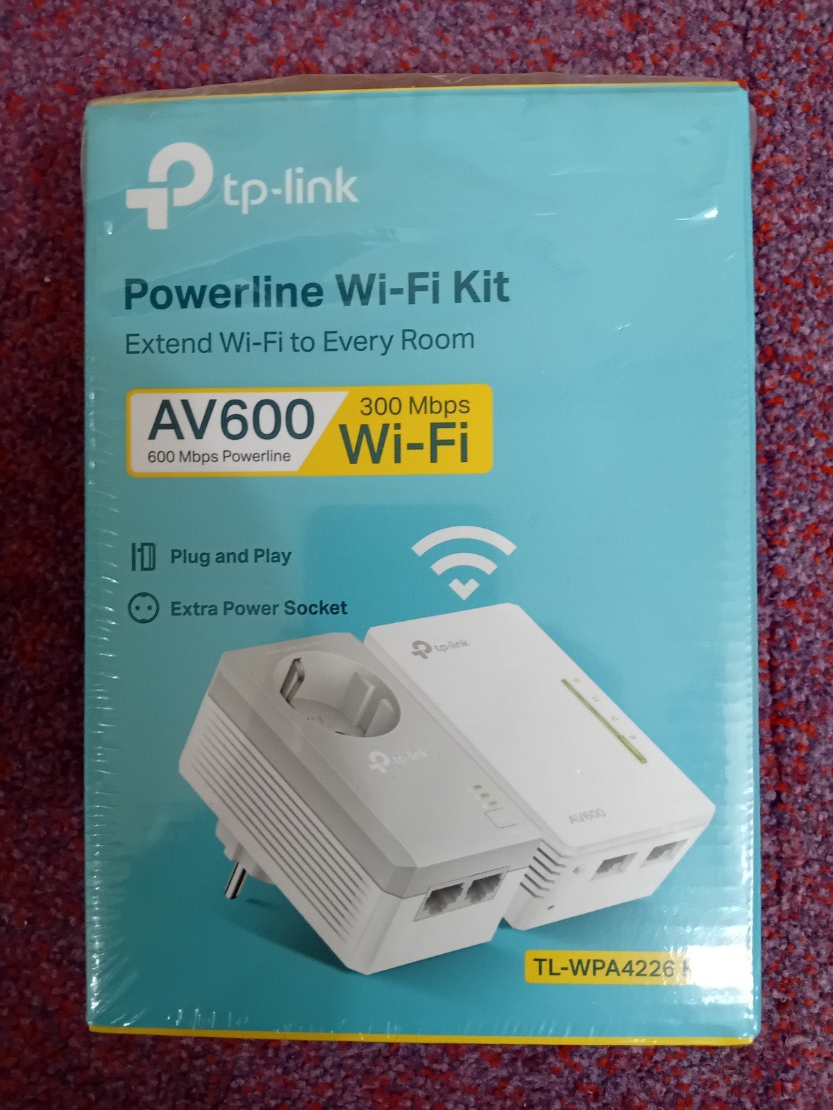 TP-Link Powerline Wi-Fi Kit AV600, Ophalen of Verzenden, Nieuw, TP-Link