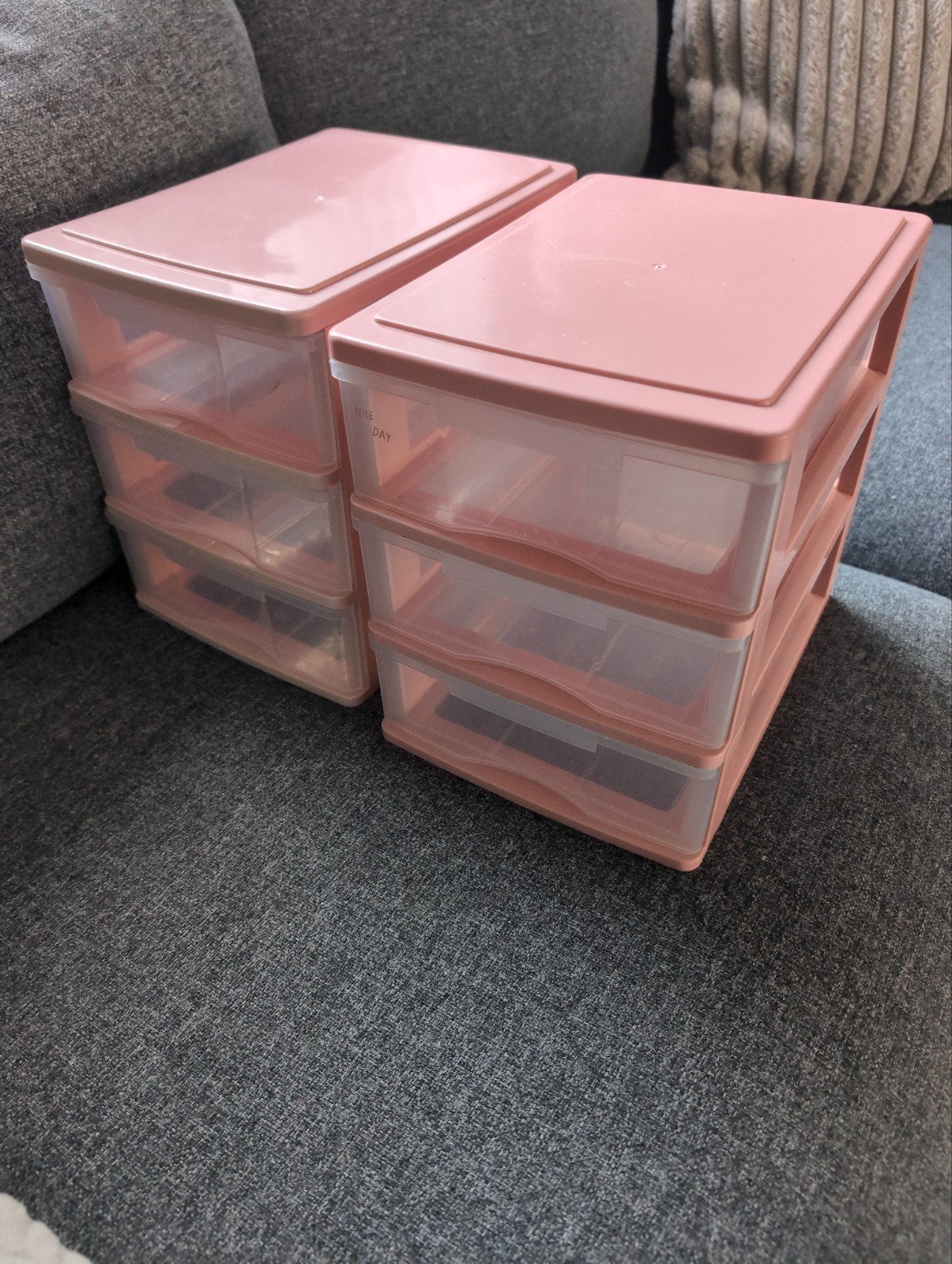 roze ladekastjes, Ophalen, Doos, Minder dan 35 cm, Minder dan 50 cm