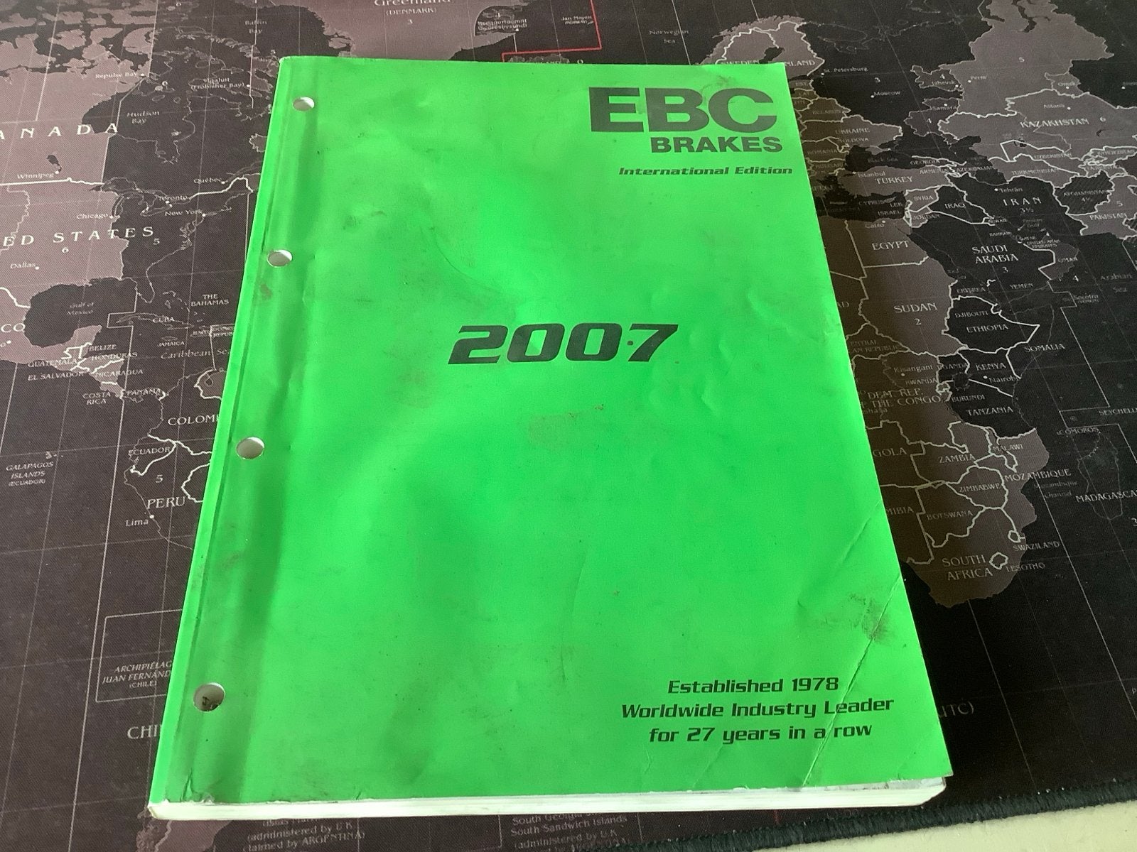 EBC Brakes International Edition Catalogus 2007., Verzenden, Gebruikt