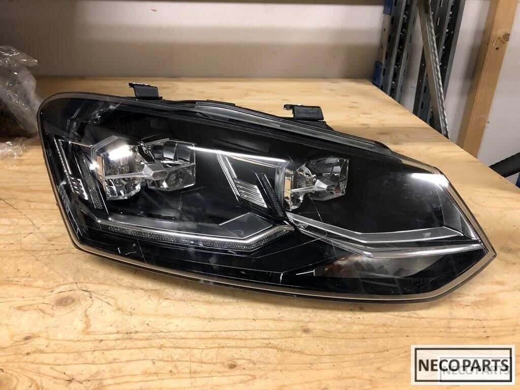 Vw polo 6c led vol led koplamp rechts compleet origineel, Gebruikt, -, Volkswagen, -