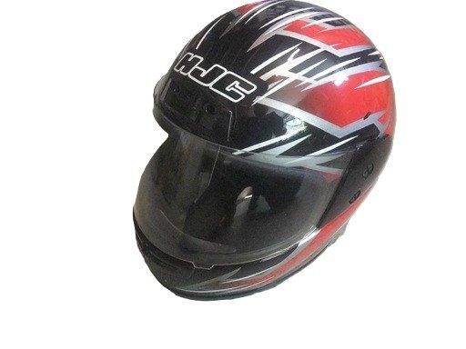 Motorhelm van HJC maat 58, Motoren, Dames, HJC, Ophalen of Verzenden, Integraalhelm