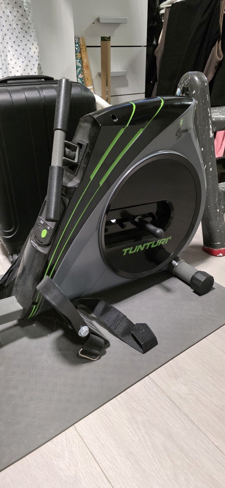 Tunturi Roeitrainer met trekkabel - Zo goed als nieuw, Sport en Fitness, Fitnessapparatuur, Ophalen, Zo goed als nieuw, Rug, Metaal