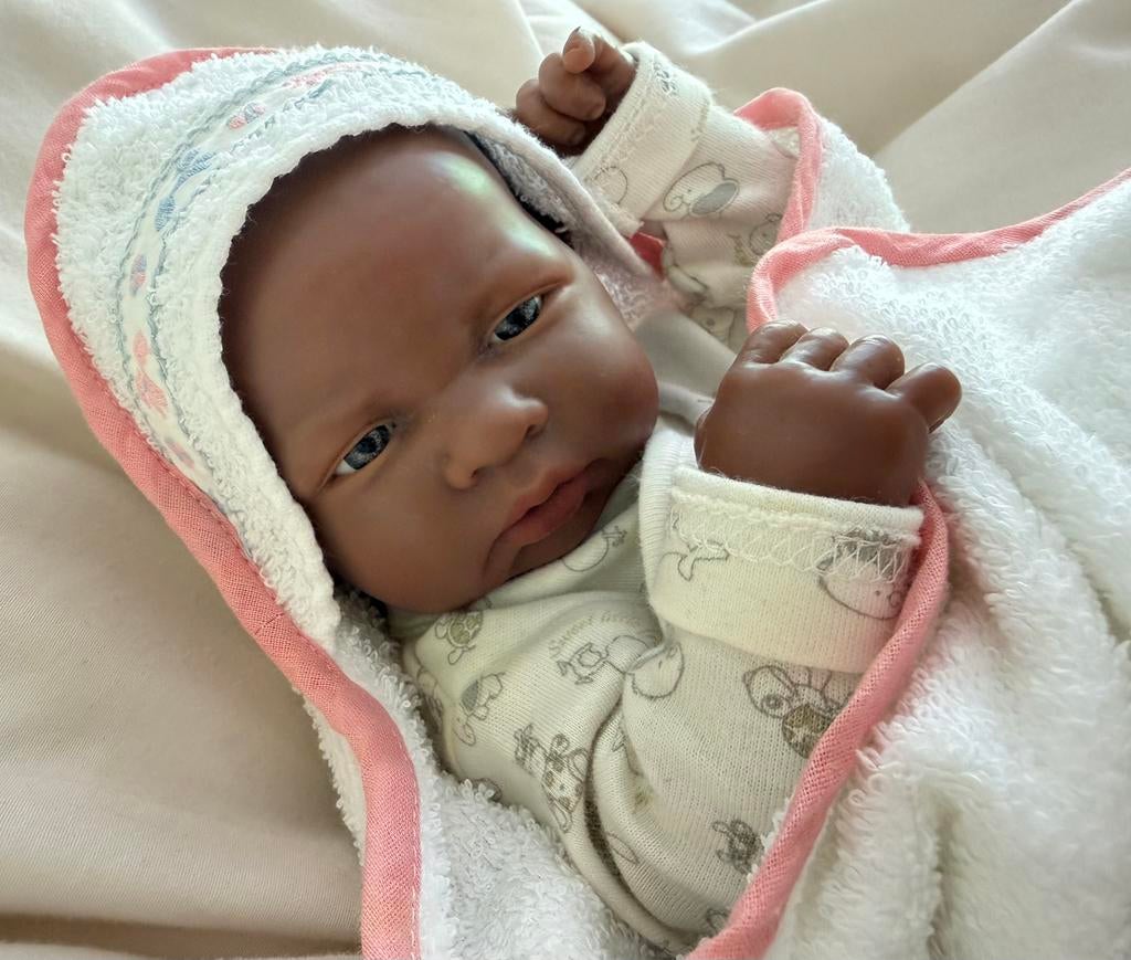 Vintage baby doek omslagdoek voor prematuur reborn, Verzamelen, Ophalen of Verzenden, Gebruikt, Accessoires, Levensecht of Reborn