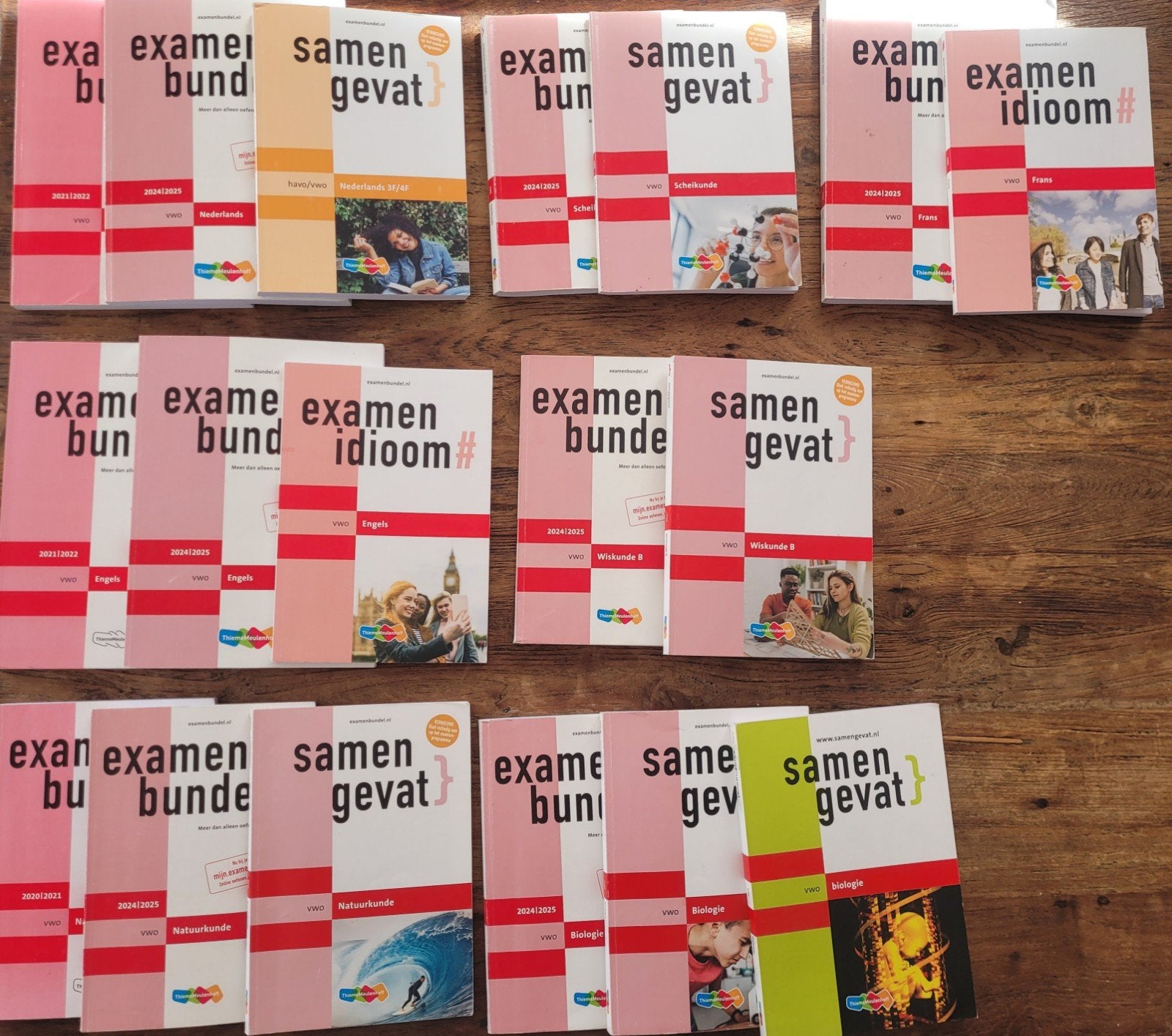 Examen bundels + samengevat VWO 2024/2025 NG & NT, Ophalen of Verzenden, Gelezen, VWO