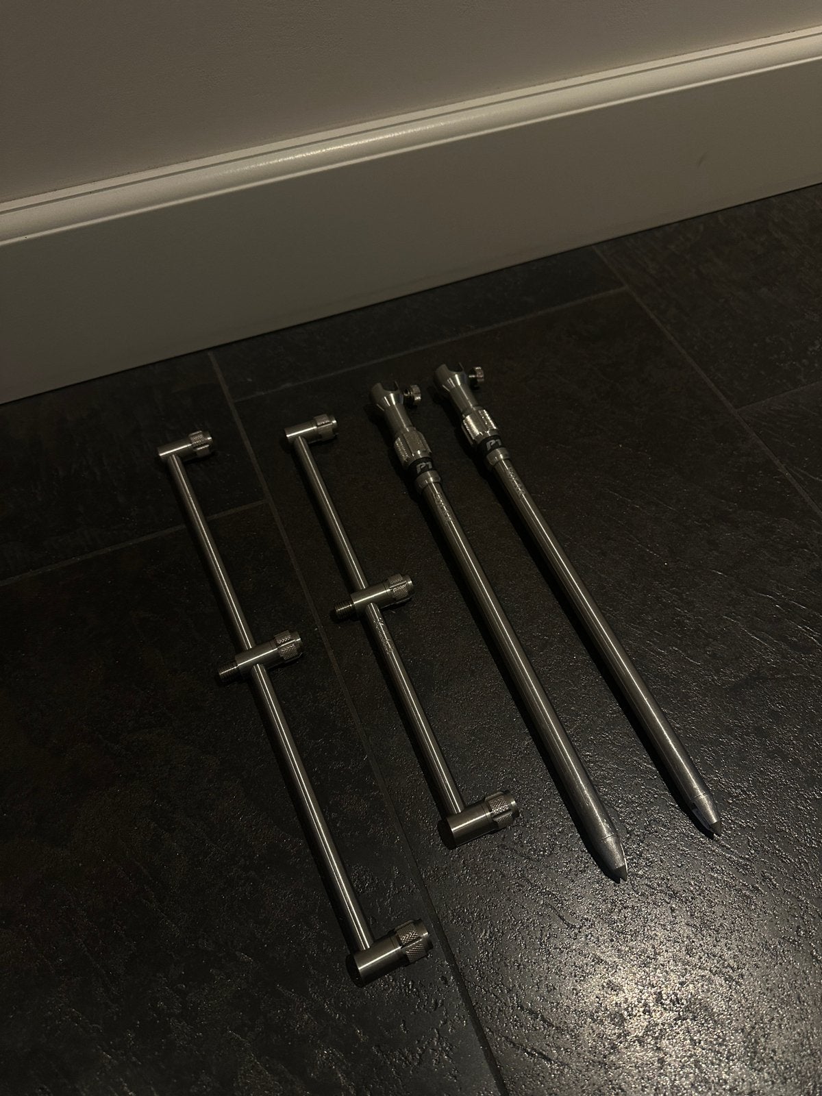 Set solar p1 banksticks en buzzerbars zeer nette staat, Watersport en Boten, Ophalen of Verzenden, Zo goed als nieuw, Complete set