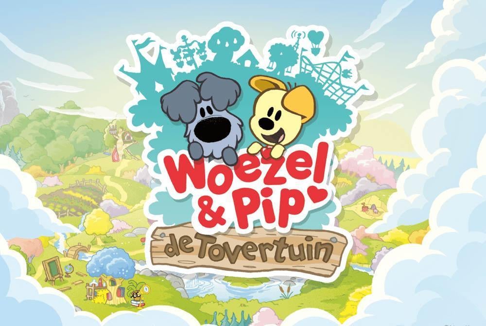 1 kaart tovertuin, woezel en pip, Eén persoon