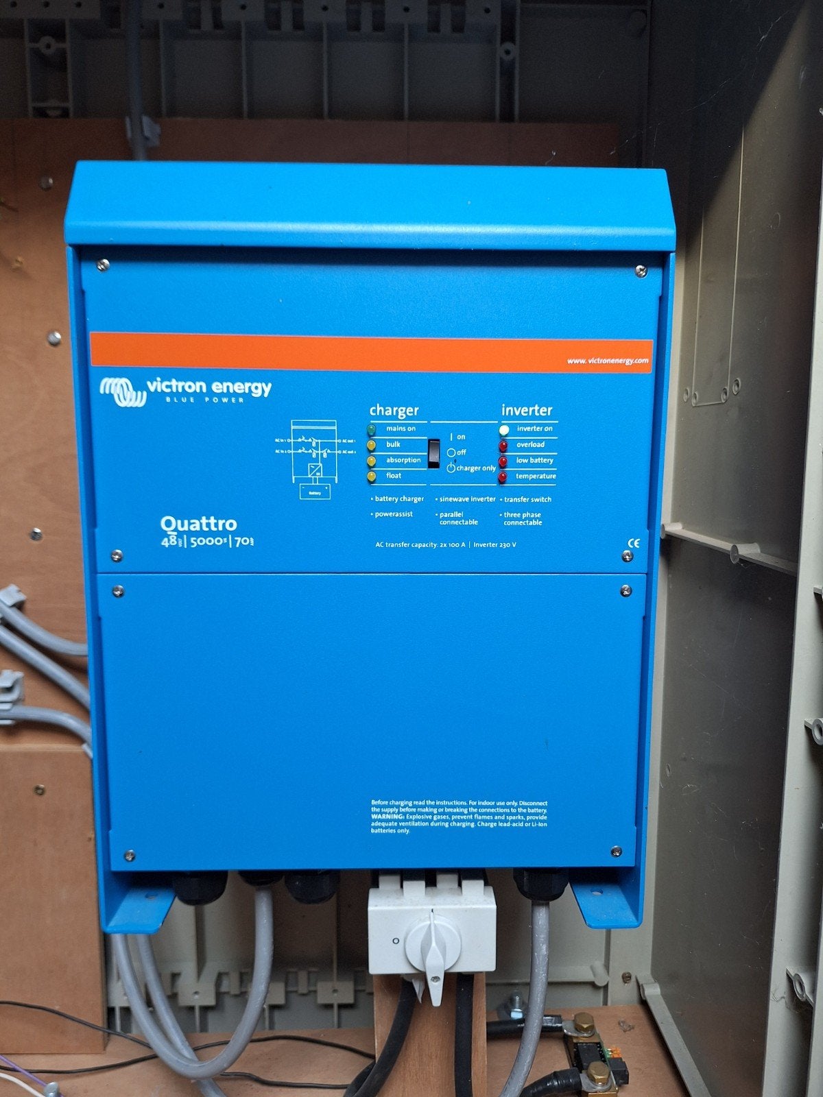victron quattro 48/5000/70 & venus gx etc, Ophalen, Nieuw, Overige typen