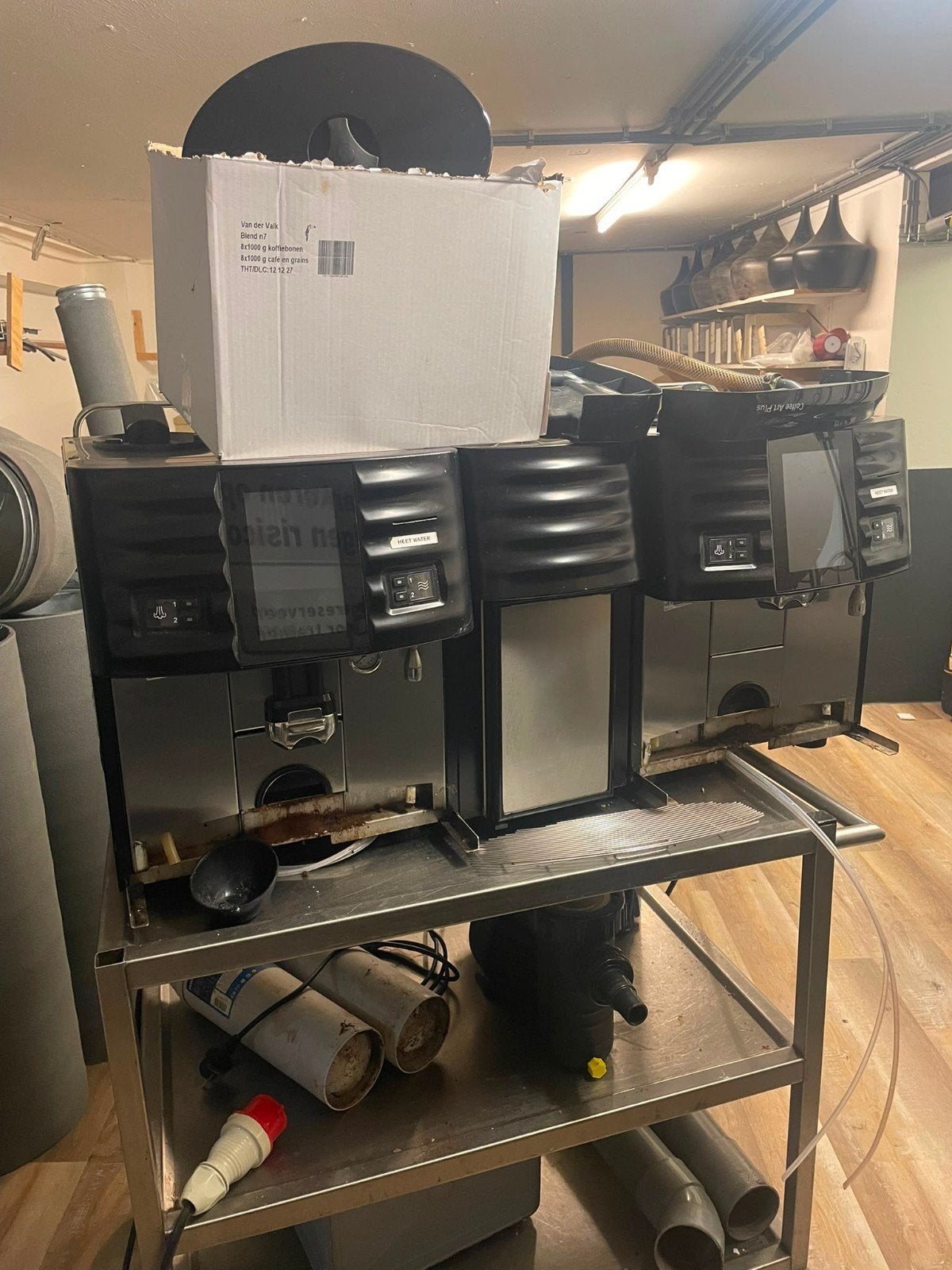 Koffiemachine Schaerer onderdelen, 10 kopjes of meer, Koffiebonen, Niet werkend, Combi