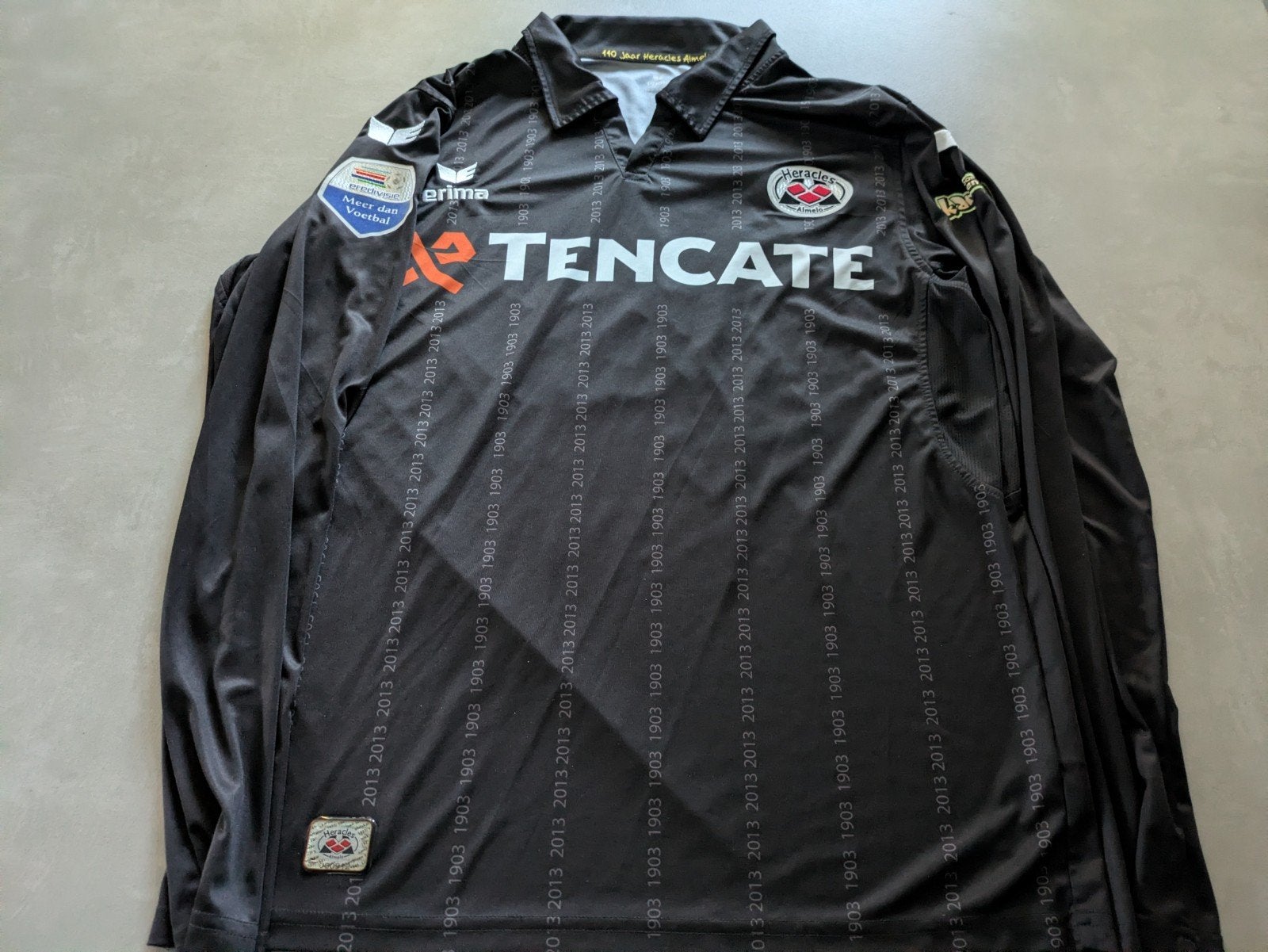 Voetbalshirt Heracles Almelo Streutker vintage shirt 2013, Ophalen, Zo goed als nieuw, Shirt