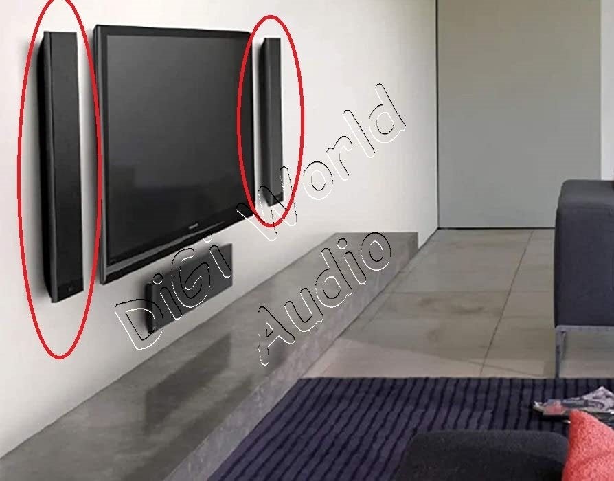 KEF T301 2½-weg ultra slanke spreakers, Speakerset, Ophalen of Verzenden, Zo goed als nieuw, KEF