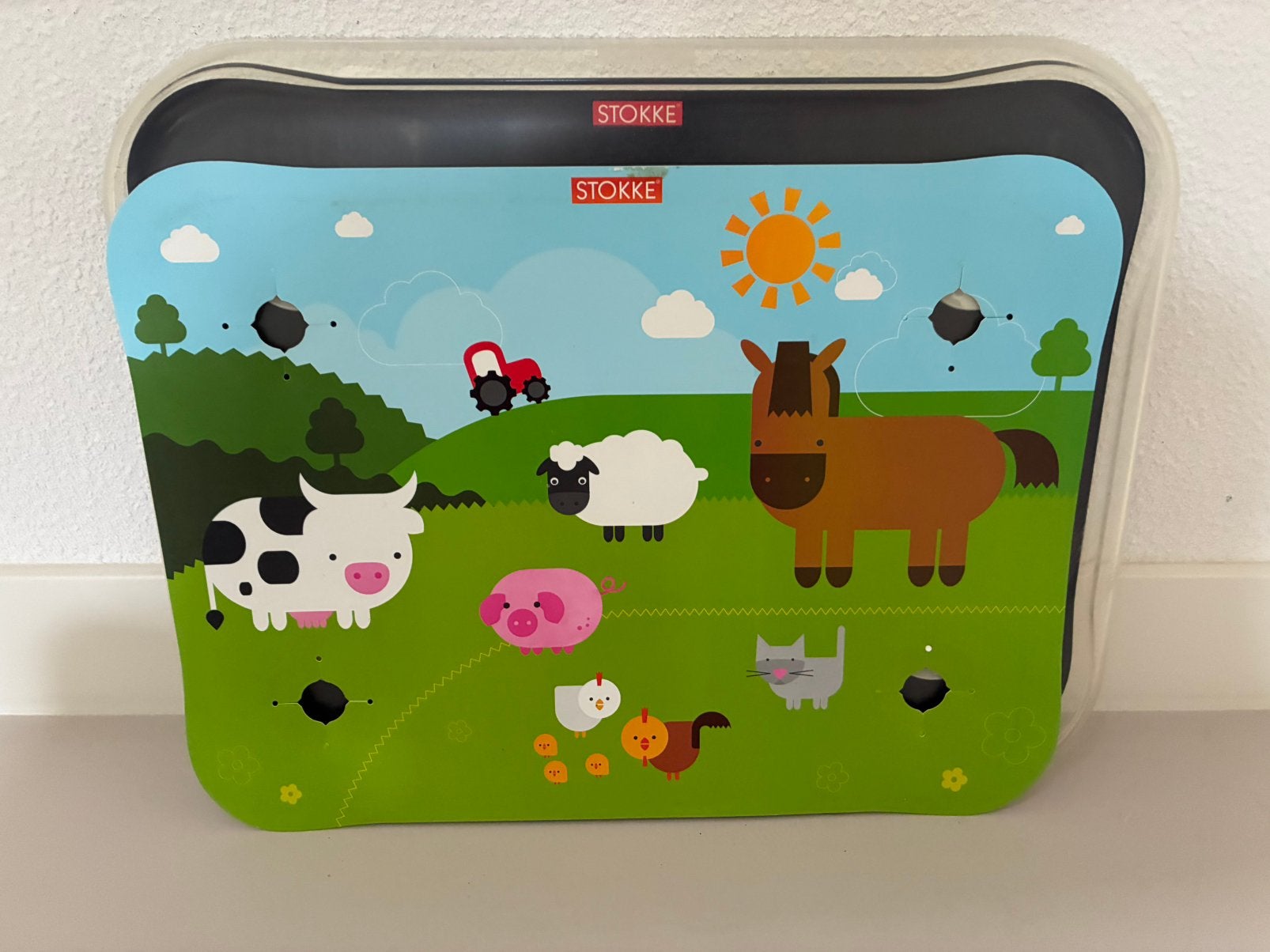 Stokke table topper placemat, Ophalen, Gebruikt