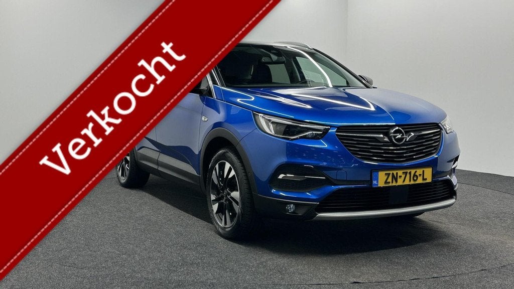 Opel Grandland X 1.2 Turbo Business Executive CRUISE LM TREK, Auto's, Opel, Voorwielaandrijving, Stof, Gebruikt, 1199 cc