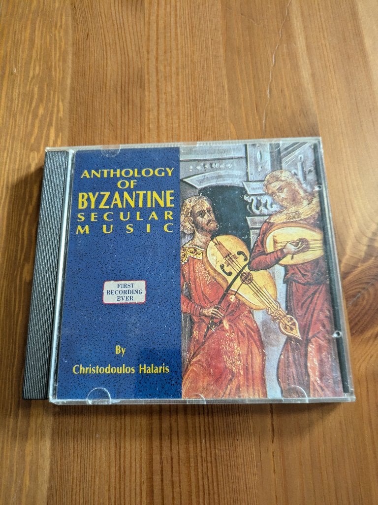 Anthology of Byzantine Secular Music, Ophalen of Verzenden, Middeleeuwen en Renaissance, Gebruikt, Overige typen