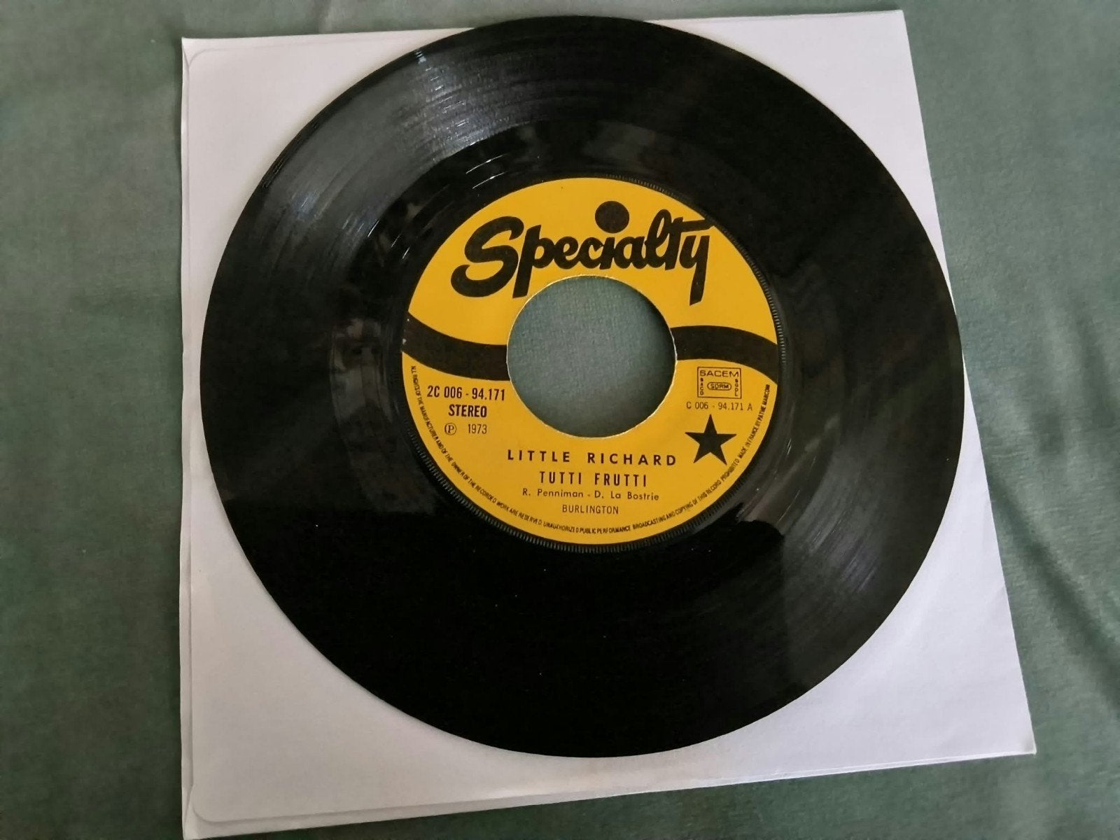 Little Richard - Tutti Frutti (1973) Vinyl Single, Gebruikt, 7 inch, Ophalen of Verzenden, EP