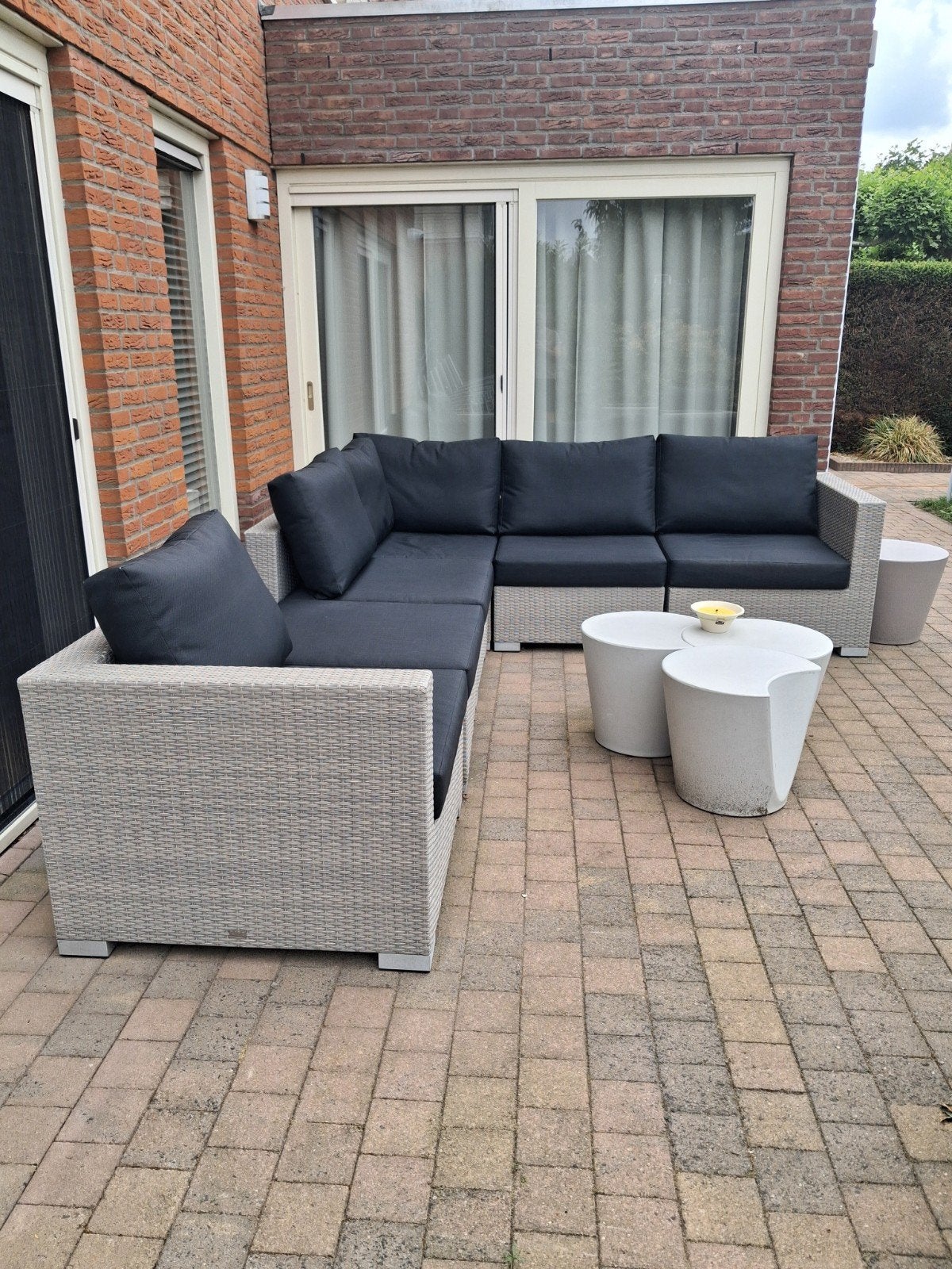 Loungeset van het merk Life, Ophalen, Kunststof, Bank, Zo goed als nieuw