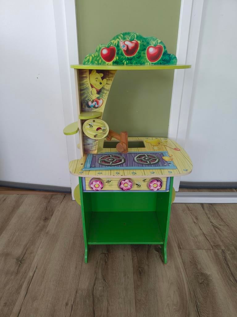 Prachtig Winnie de Poeh speelkeukentje. Speelkeuken hout., Ophalen, Gebruikt, Onb, Onb