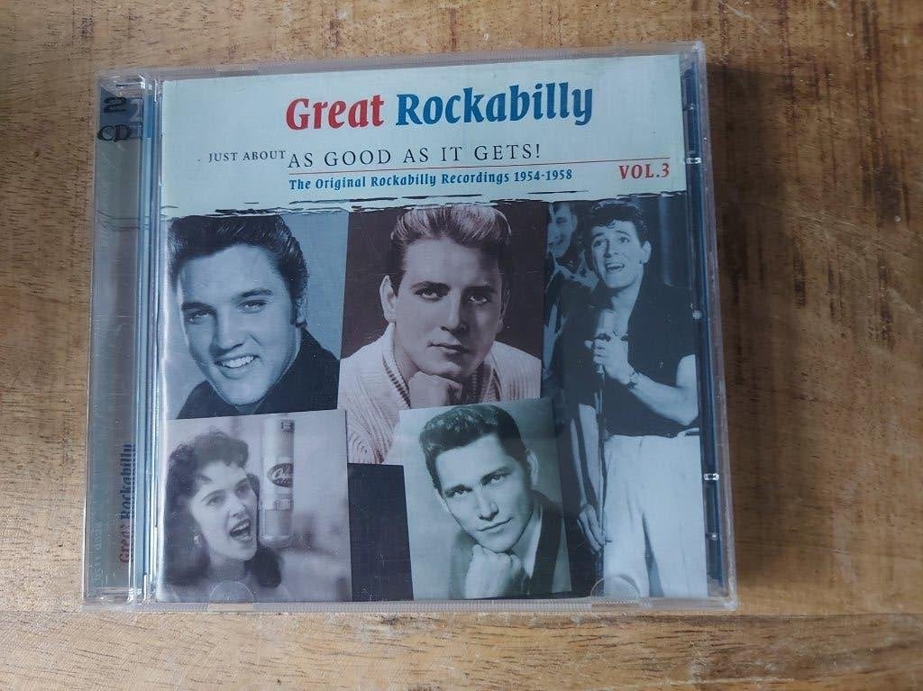 2 CD Great Rockabilly - The Original Rockabilly 1954-1958, Ophalen of Verzenden, Zo goed als nieuw, Classic Rock