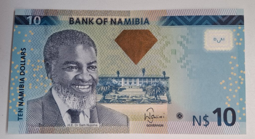 NAMIBIA 10 dollars, Postzegels en Munten, Ophalen of Verzenden, Overige landen, Los biljet