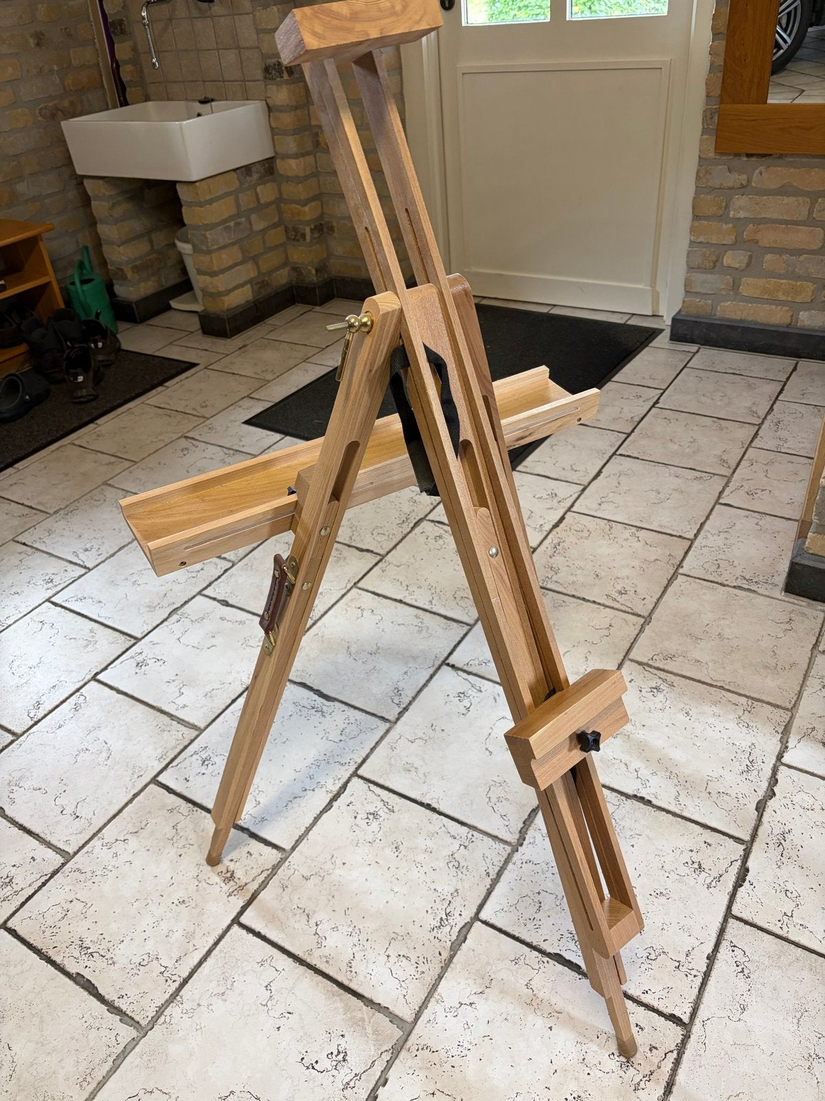 Houten schildersezel, inklapbaar, Ophalen, Zo goed als nieuw, Ezel