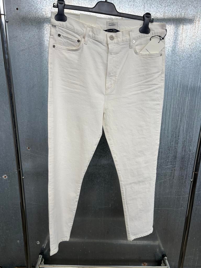 Olivia crop citizens of humanity €299 31 jeans spijkerbroek, Kleding | Dames, Ophalen of Verzenden, Zo goed als nieuw, Overige kleuren