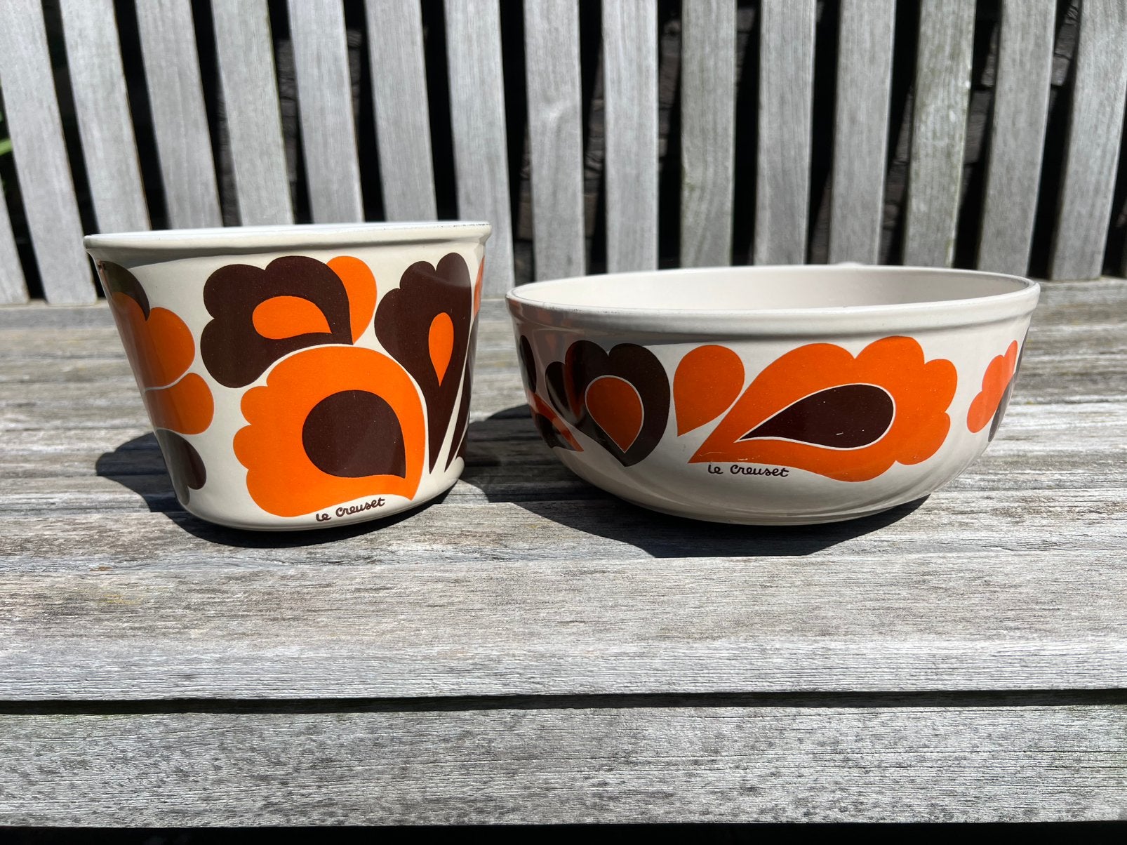 Le Creuset Paon set in de doos, Gietijzer, Overige typen, Met handvatten, Le Creuset