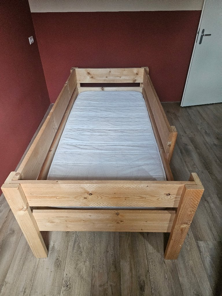 Kinderbed, Ophalen, Gebruikt, 70 tot 85 cm, Matras