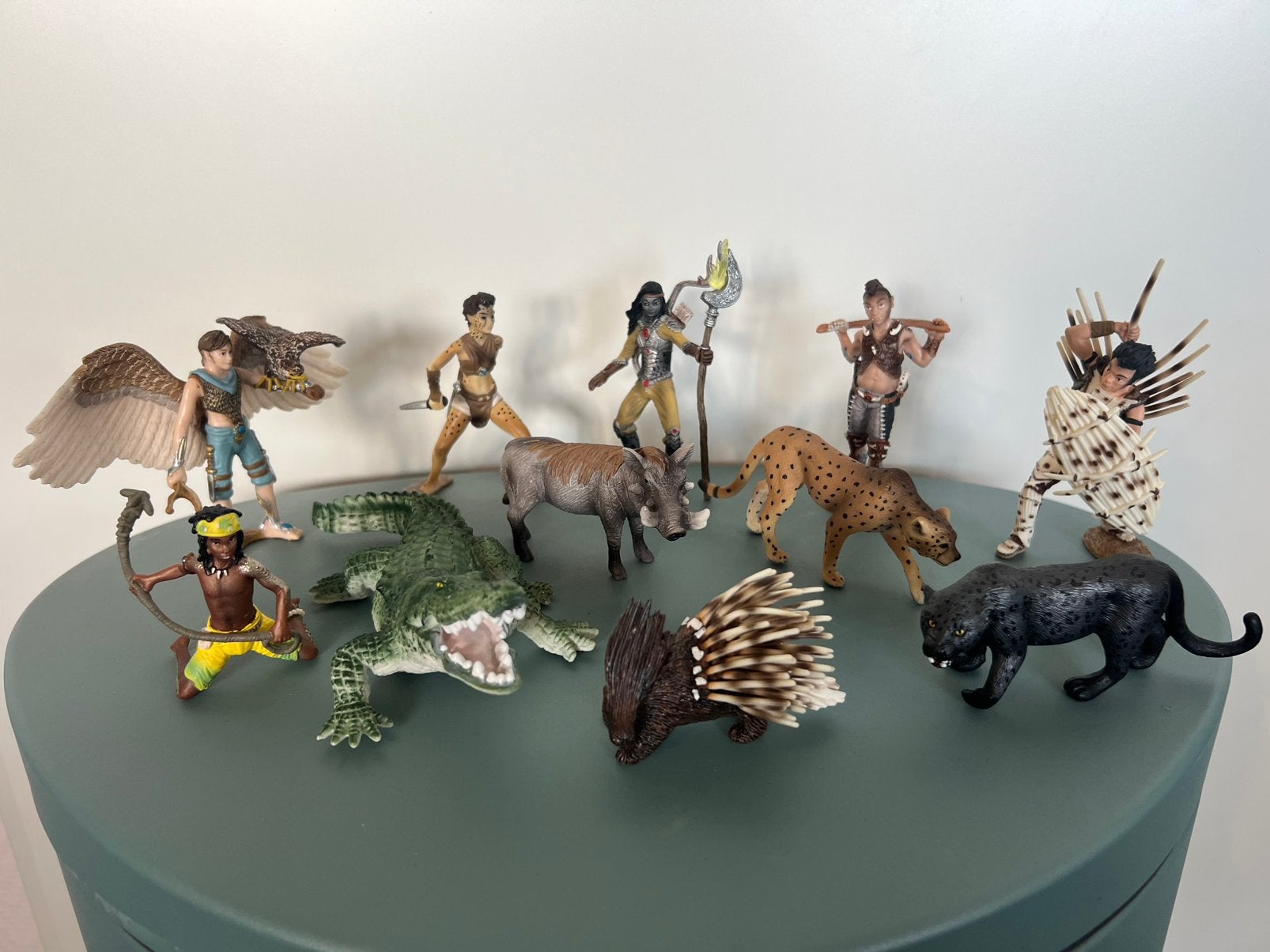 Schleich Bayala Jungle figuren - Grote set, Ophalen of Verzenden, Zo goed als nieuw