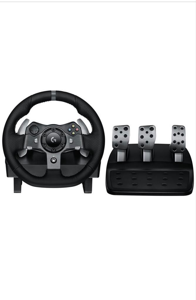 Race stuur met pedalen voor Xbox en pc, Ophalen of Verzenden, Gebruikt, Stuurtje of Sportattribuut, Xbox One