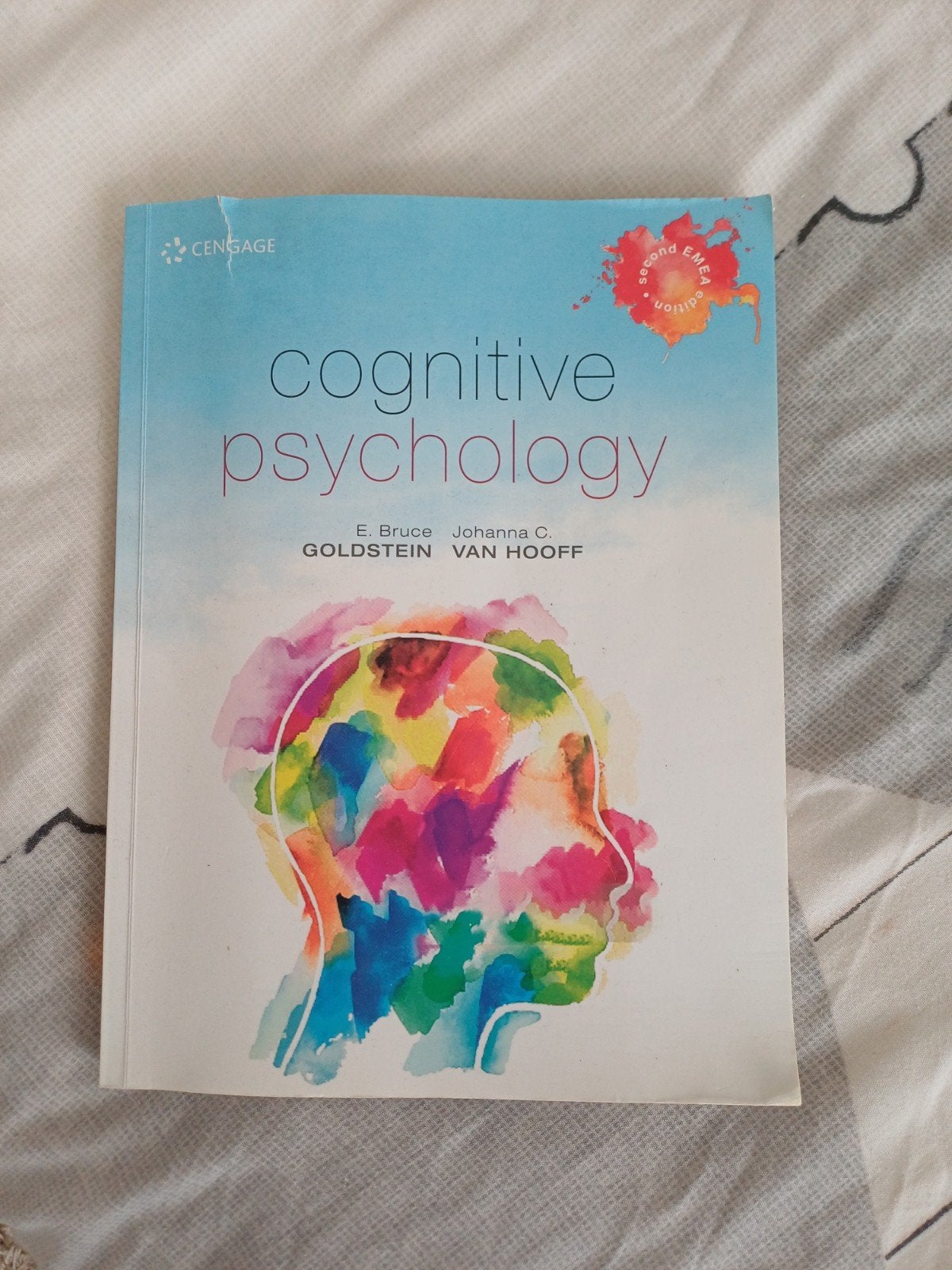 Cognitive Psychology - Goldstein & Van Hooff, Ophalen of Verzenden
