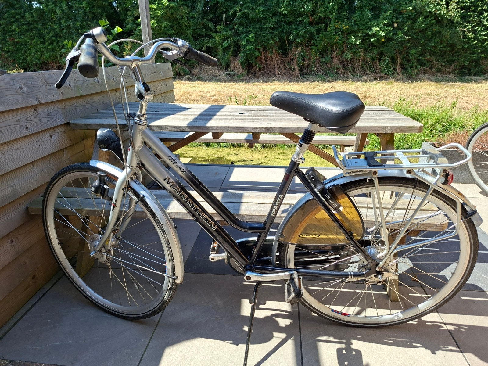 Sparta Marathon Ithaka damesfiets - kan nog jaren mee!, Ophalen, Sparta, Gebruikt, Versnellingen