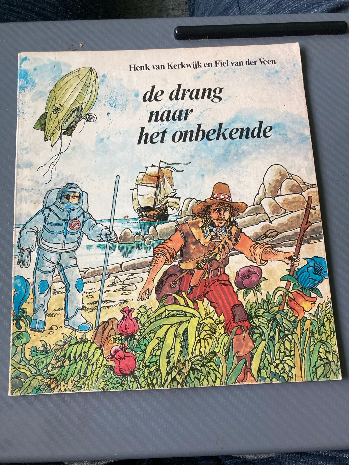 De Drang naar het Onbekende - Henk van Kerkwijk & Fiel van d, Ophalen of Verzenden, Gelezen