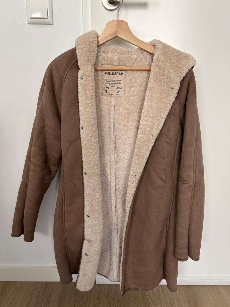 Pull & Bear Winterjas - Zo goed als nieuw, Ophalen, Zo goed als nieuw, Maat 36 (S), Bruin