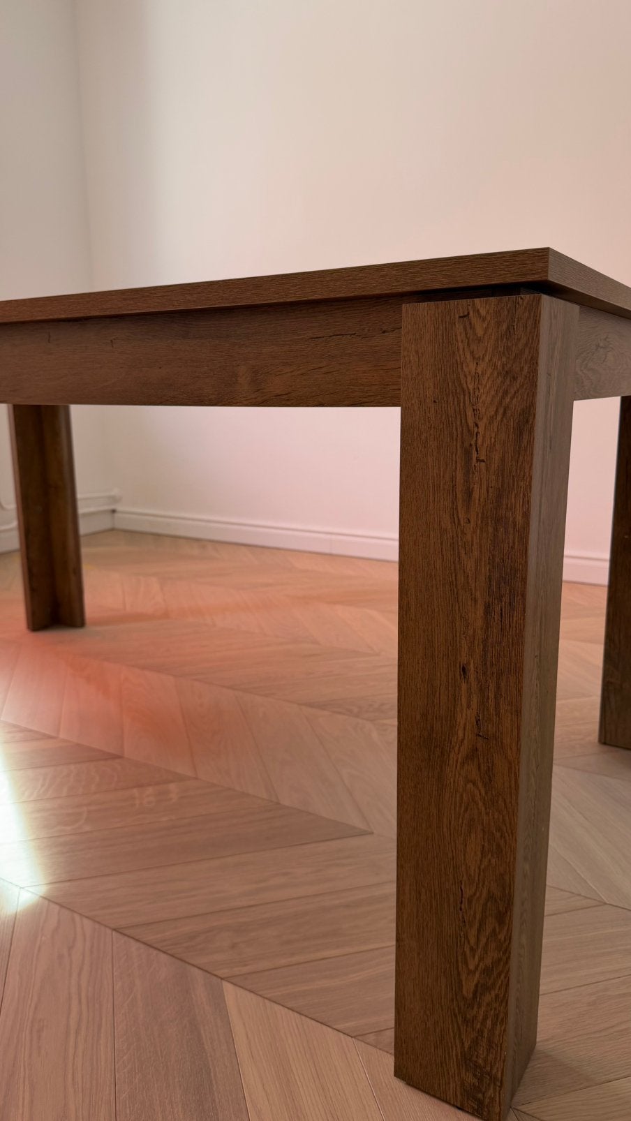 Eettafel met 6 stoelen, Ophalen