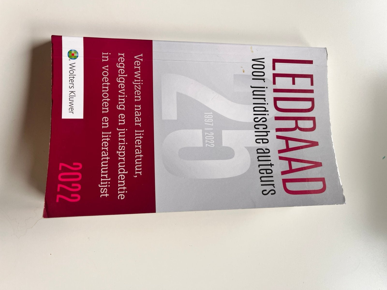 Leidraad voor juridische auteurs 10e druk ISBN 9789013167153, Boeken, Studieboeken en Cursussen, Verzenden, Alpha, Zo goed als nieuw