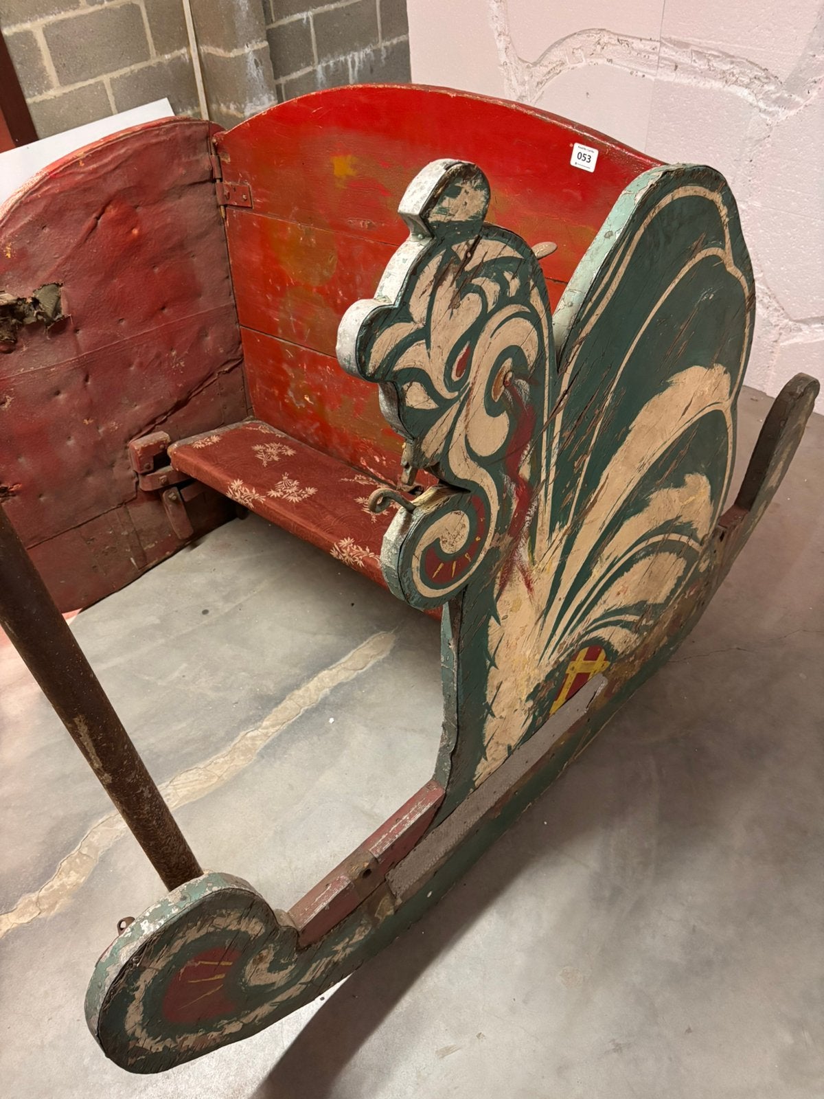 Gondel rups kermis jaren 1930, Antiek en Kunst, Ophalen