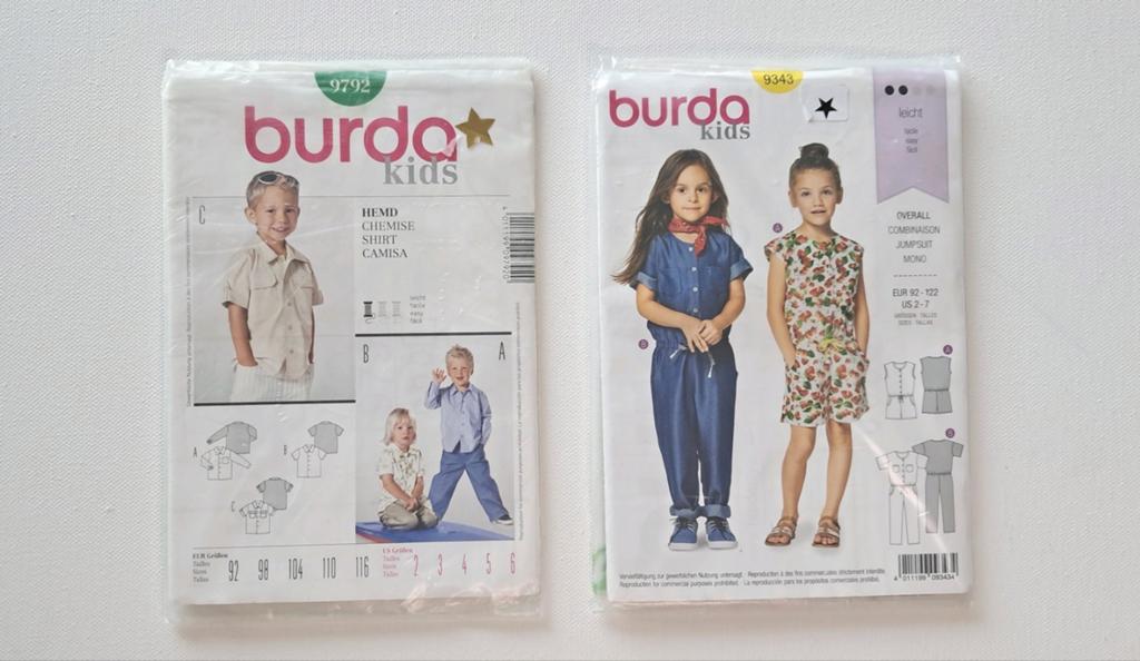Burda kids naaipatroon easy maat 92 - 116 en 92 - 122 Nieuw, Overige typen, Kind, Nieuw, Burda