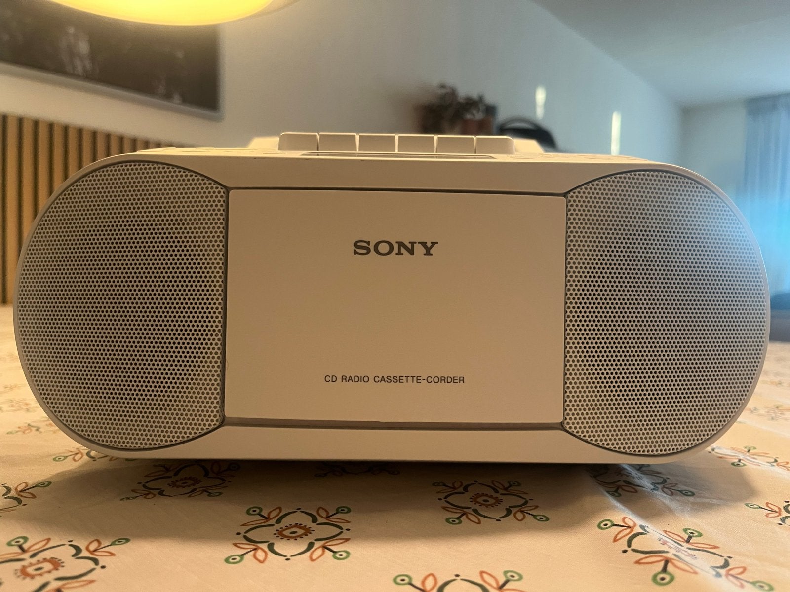 SONY CFD-S70 CD Radio Cassette-Corder - Zo goed als nieuw, Ophalen of Verzenden, Zo goed als nieuw, Sony, Draagbaar