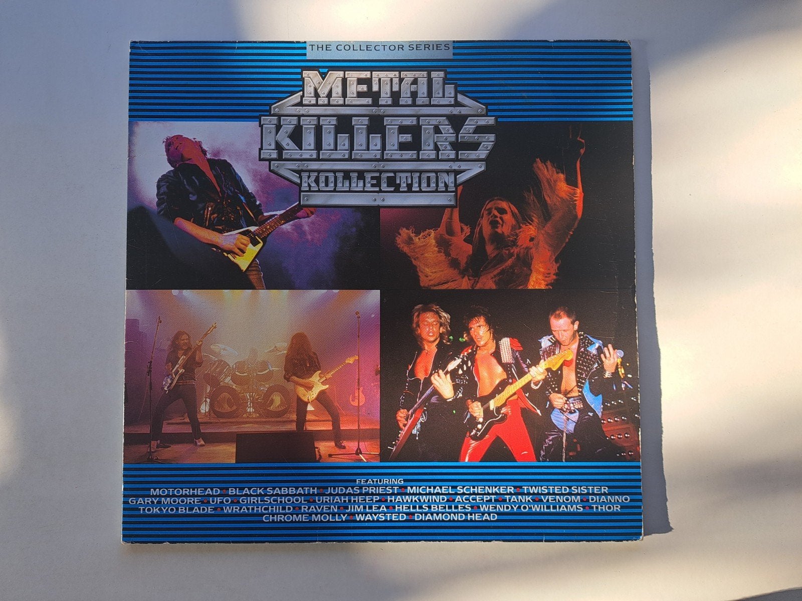 Dubbel Lp vinyl  Metal Killer Collection Greatest Metal Hits, Ophalen of Verzenden, Gebruikt