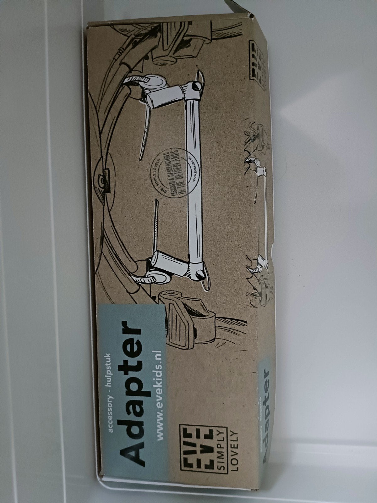 Evekids Adapter voor kinderwagen/buggy, Ophalen, Zo goed als nieuw