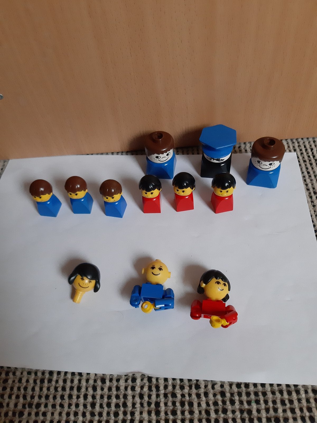 VINTAGE Lego poppetjes, Ophalen of Verzenden, Zo goed als nieuw