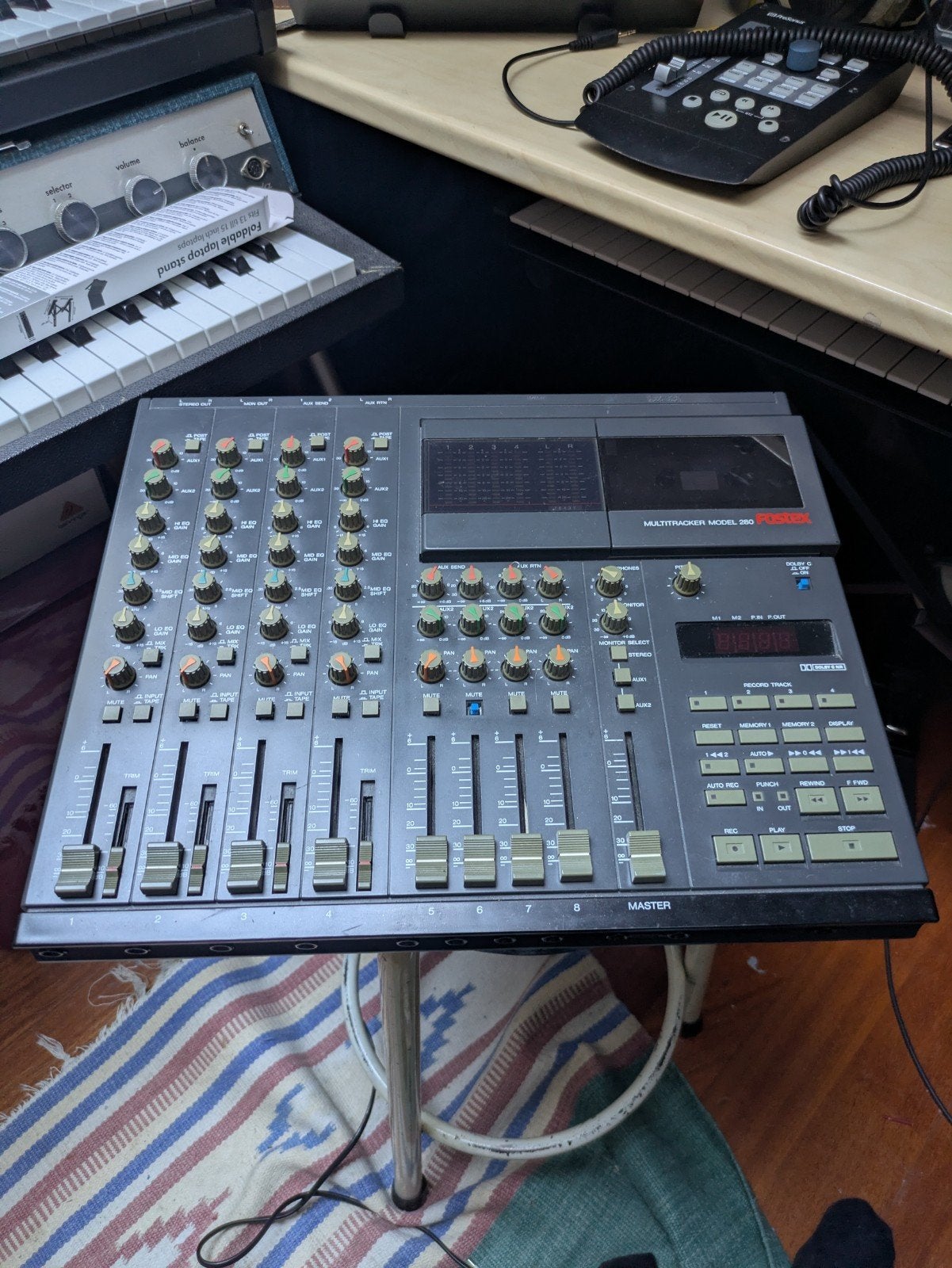fostex 280 portastudio, Ophalen of Verzenden, Gebruikt, 5 tot 10 kanalen