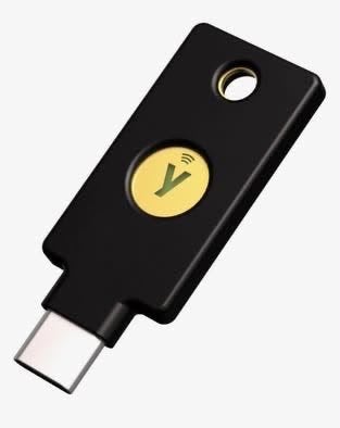 Security Key C NFC by Yubico - 2 stuks, Computers en Software, Ophalen of Verzenden, Zo goed als nieuw, Yubico