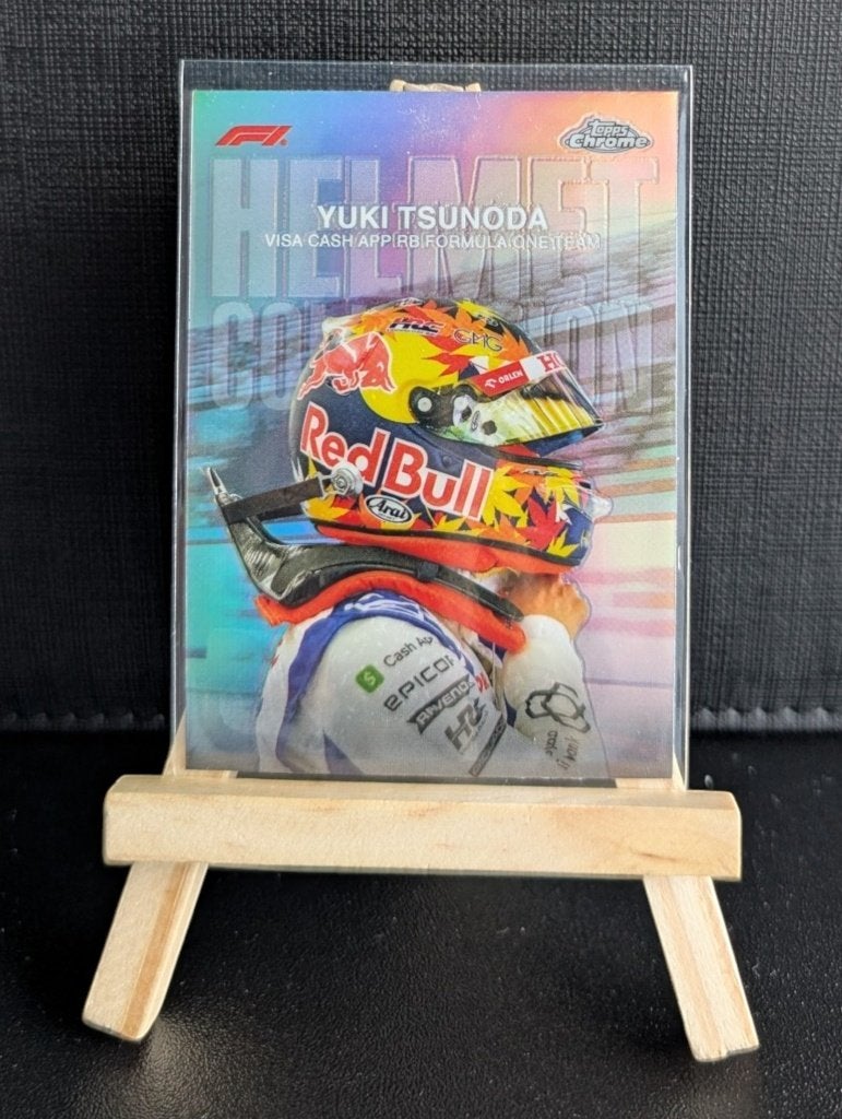 2024 topps chrome f1 Yuki Tsunoda HC-13, Ophalen of Verzenden, Zo goed als nieuw, Formule 1